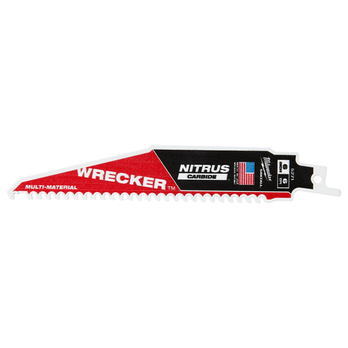 150MM 6\" TPI THE WRECKER WITH NITRUS CARBIDE TEETH SAWZALL B