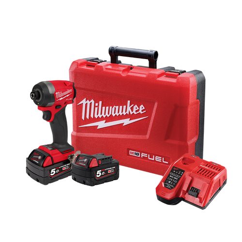 18V 1/4\" HEX IMPACT DRIVER KIT 2X5.0AH BATT & CHARGER