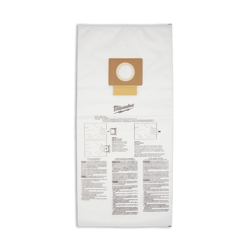 5PK 45L 18V WET/DRY FLEECE DUST BAGS