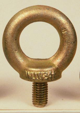 8MM Z/P SHOULDERED EYE BOLT .14TONNE