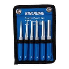 6PCE 2-10MM STARTER PUNCH SET