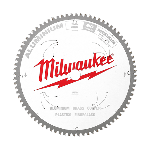 355MM (14\")  80T ALUMINIUM CIRC SAW BLADE