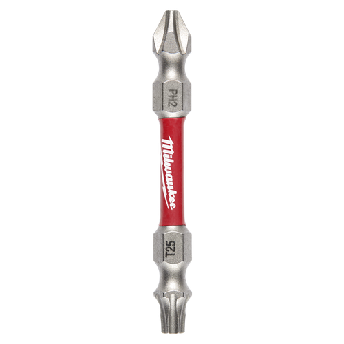 60MM PH2/TORX25 DOUBLE ENDED SHOCKWAVE DRIVER BIT