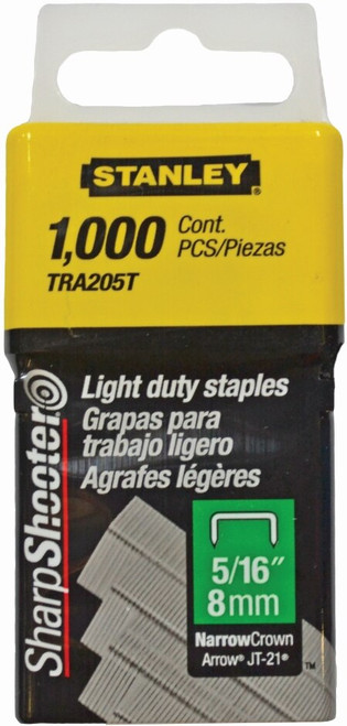 STANLEY 6MM LIGHT DUTY STAPLES 1M 1000PK