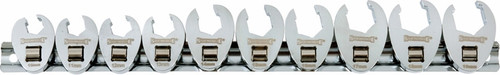 10PCE 3/8\" DRIVE METRIC CROWS FEET SOCKET SET
