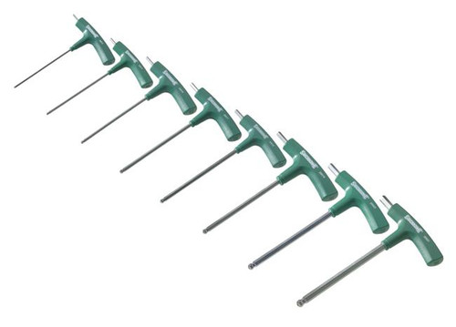 9PCE METRIC LONG SERIES HEX KEY SET