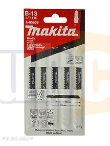 B13 80MM 8TPI WOOD AND PLASTIC JIGSAW BLADES 5PK
