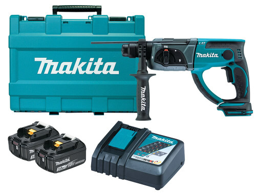 18V 24MM ROTARY HAMMER 2X3.0AH BAT/CHARG/CASE
