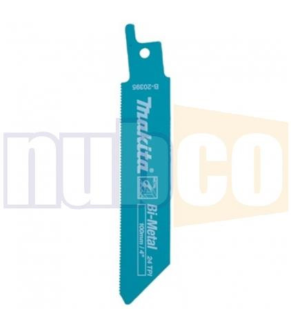 100MM 24TPI 5PK BI-METAL RECIPRO BLADE