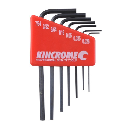 7PCE MINI IMPERIAL HEX KEY SET