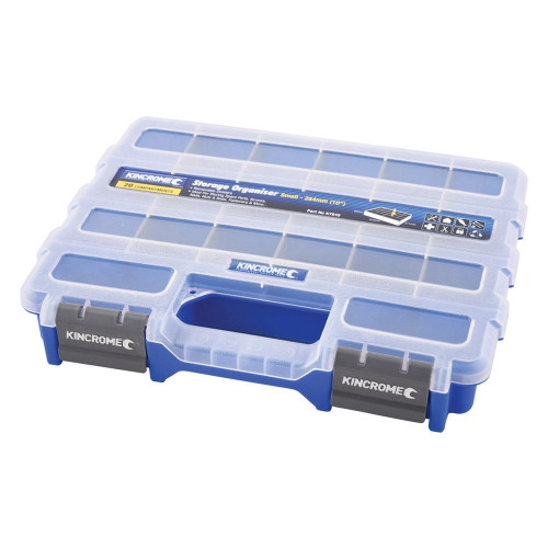 254X211X40MM 20 COMPARTMENT PLASTIC ORGANISER BOX