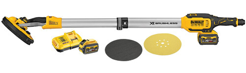 18V XR B/LESS 225MM DRYWALL SANDER 2X6AH BAT,CHRG