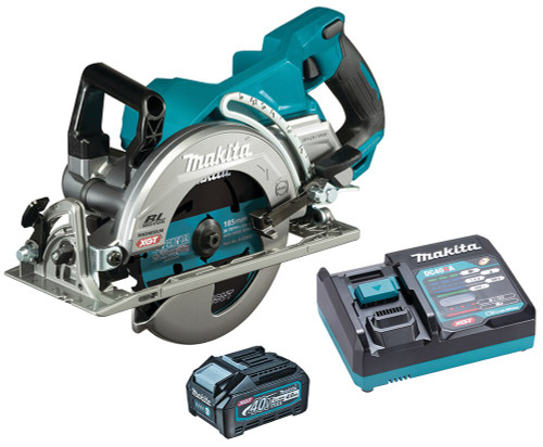 40V MAX 185MM B/LESS REAR HANDLE CIRC. SAW 5.0AH BAT,CH