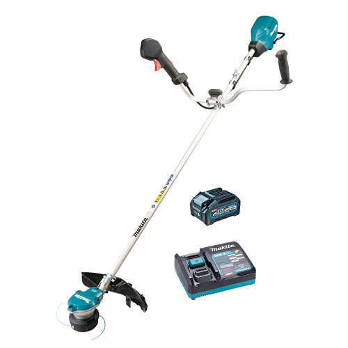 40V MAX B/LESS U-HANDLE BRUSHCUTTER 4.0AH BATT, CHARGER