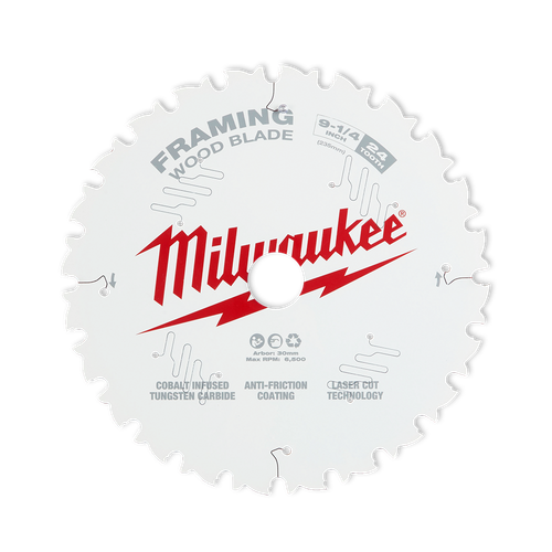 9-1/4\" 235MM 24T FRAMING CIRC SAW BLADE