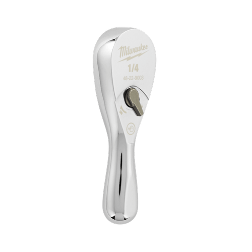 1/4\" DRIVE, STIFF-HEAD RATCHET 76MM (3\")