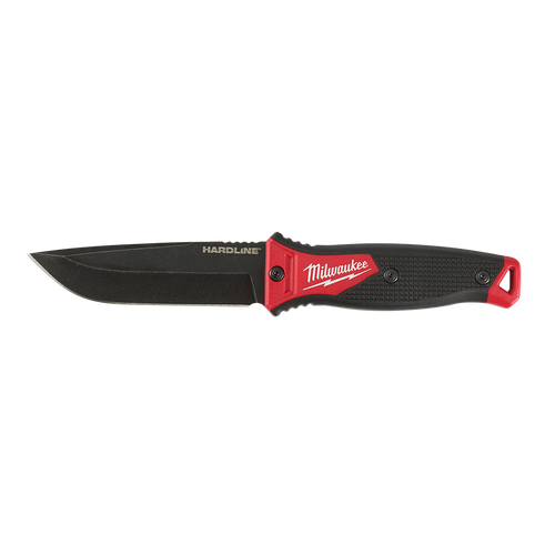 125MM HARDLINE FIXED BLADE KNIFE W/ GRIPPED HANDLE