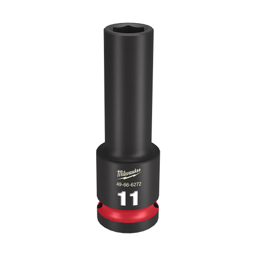 1/2\" DRIVE 11MM DEEP 6 POINT SHOCKWAVE IMPACT SOCKET