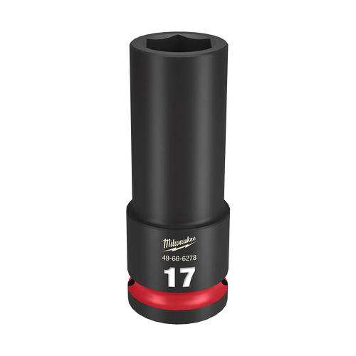 1/2\" DRIVE 17MM DEEP 6 POINT SHOCKWAVE IMPACT SOCKET
