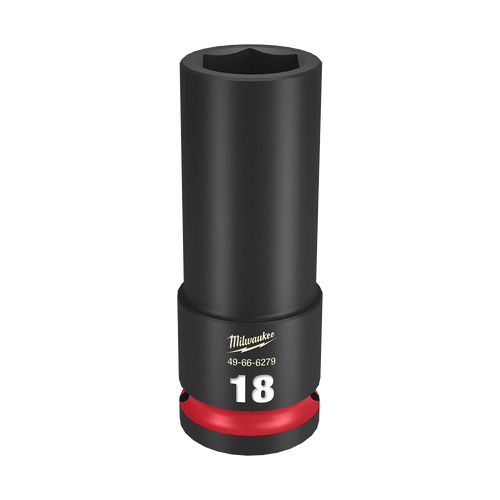 1/2\" DRIVE 18MM DEEP 6 POINT SHOCKWAVE IMPACT SOCKET
