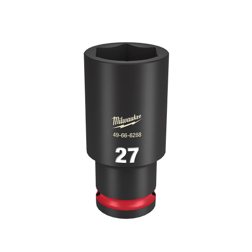 1/2\" DRIVE 27MM DEEP 6 POINT SHOCKWAVE IMPACT SOCKET
