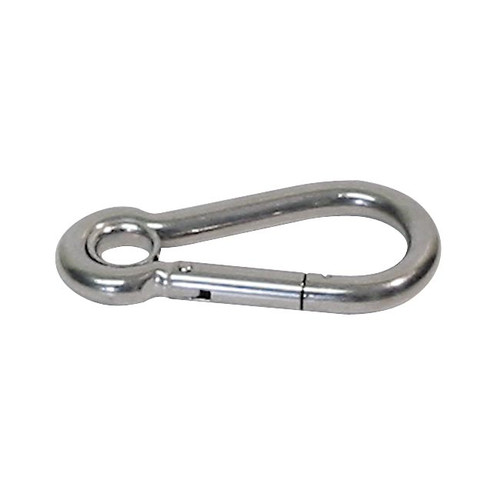5MM S/S SNAP HOOKS WITH FERRULE EYE