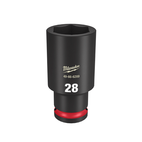 1/2\" DRIVE 28MM DEEP 6 POINT SHOCKWAVE IMPACT SOCKET