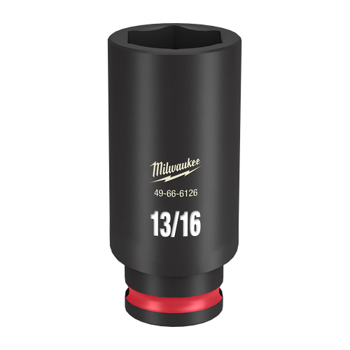 3/8\" DRIVE 13/16\" DEEP 6 POINT SHOCKWAVE IMPACT SOCKET