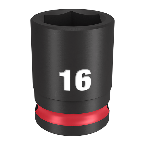 3/8\" DRIVE 16MM STD 6 POINT SHOCKWAVE IMPACT SOCKET