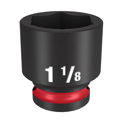 1/2\" DRIVE 1-1/8\" STD 6 POINT SHOCKWAVE IMPACT SOCKET