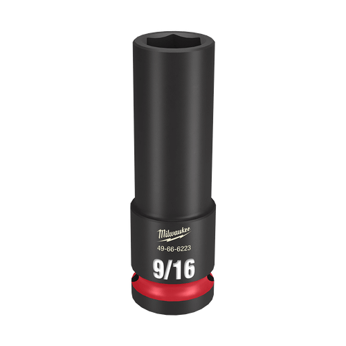 1/2\" DRIVE 9/16\" DEEP 6 POINT SHOCKWAVE IMPACT SOCKET