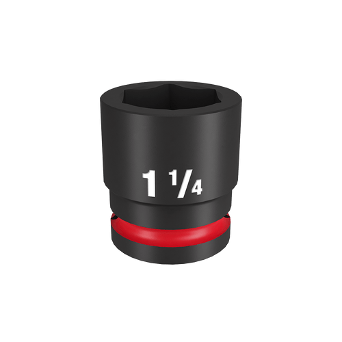 3/4\" DRIVE 1-1/4\" STD 6 POINT SHOCKWAVE IMPACT SOCKET