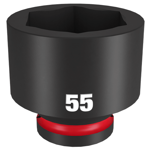 3/4\" DRIVE 55MM STD 6 POINT SHOCKWAVE IMPACT SOCKET - ANZ