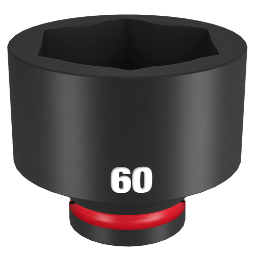 3/4\" DRIVE 60MM STD 6 POINT SHOCKWAVE IMPACT SOCKET