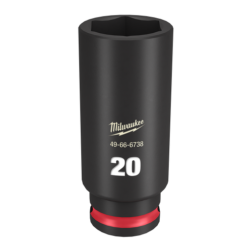 3/8\" DRIVE 20MM DEEP 6 POINT SHOCKWAVE IMPACT SOCKET
