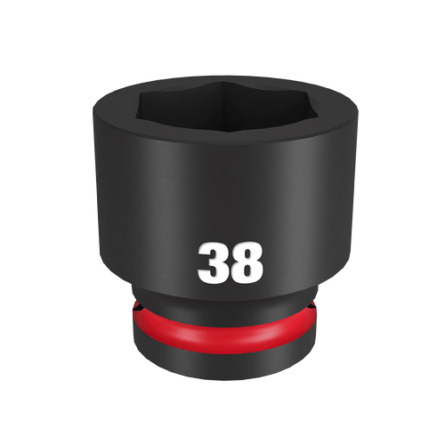 3/4\" DRIVE 38MM STD 6 POINT SHOCKWAVE IMPACT SOCKET
