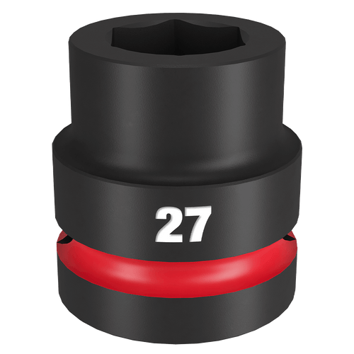 1\" DRIVE 27MM STD 6 POINT SHOCKWAVE IMPACT SOCKET