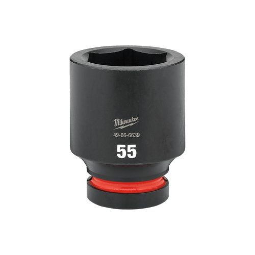 1\" DRIVE 55MM DEEP 6 POINT SHOCKWAVE IMPACT SOCKET - ANZ