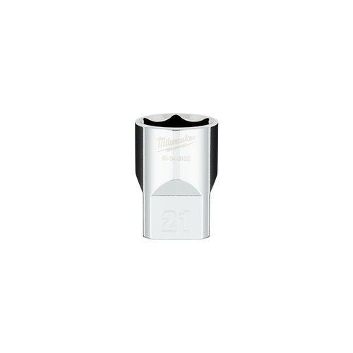 21MM X 1/2\" DR METRIC STANDARD SOCKET
