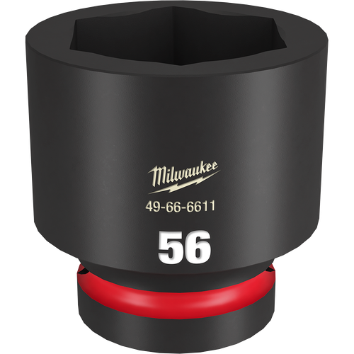 1\" DRIVE 56MM STD 6 POINT SHOCKWAVE IMPACT SOCKET