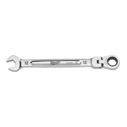 12MM METRIC FLEX-HEAD RATCHETING COMBO WRENCH