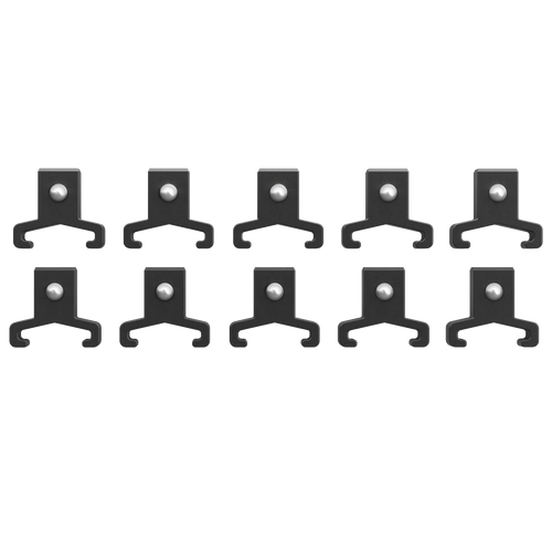 10PK 1/2\" DRIVE SOCKET RAIL CLIPS