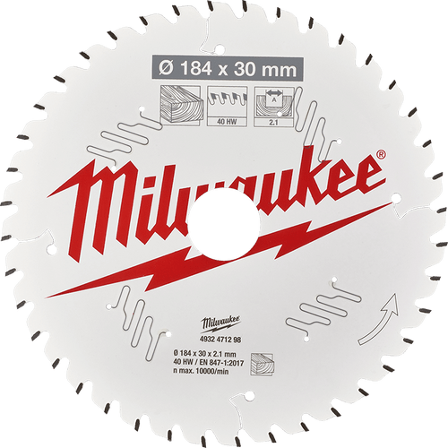 184MM (7-1/4) 40T FRAMING BLADE WITH 30MM ARBOR