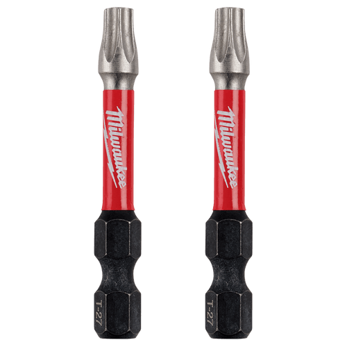 (O) 2PK T27 X 50MM (2\") TORX SHOCKWAVE POWER BIT