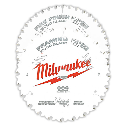 184MM 7-1/4\" WOOD CIRCULAR SAW BLADE SET