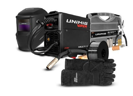 U11005K VIPER 135 MULTI MIG/TIG/STICK WELDER & ACC PK