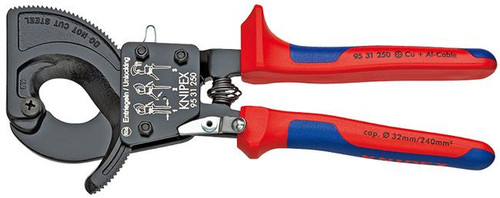 250MM MULTI-GRIP RATCHET CABLE CUTTERS