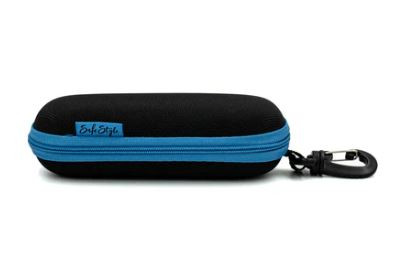 BLUE SAFETY GLASSES HARD CASE