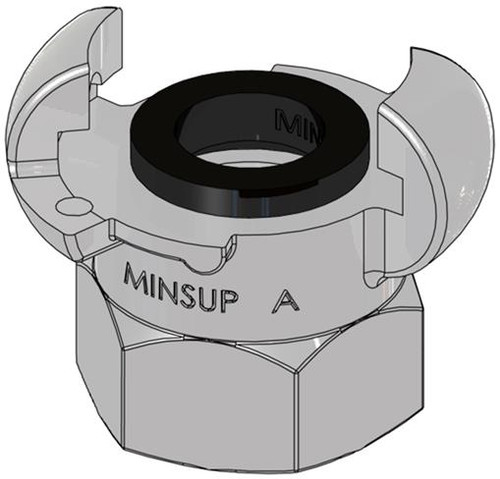 MINSUP COUPLING A 1/2\" BSPF MINSUP