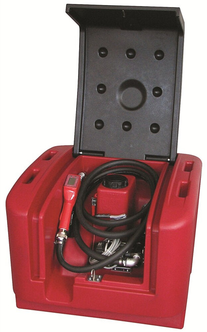 100L 50L/MIN LOCKABLE DIESEL TRANSFER TANK KIT